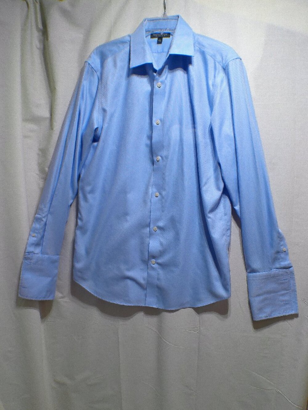 Men's Banana Republic Dress Shirt French Cuff Blue Large